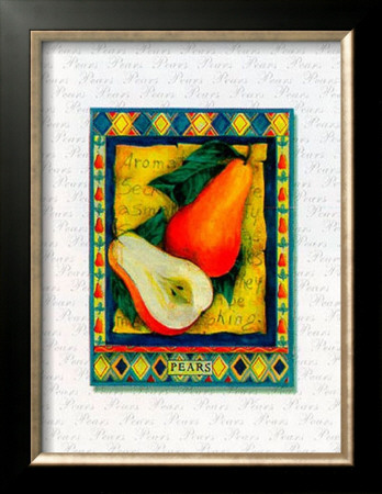 Pears Arrangement by Tricia Miller Pricing Limited Edition Print image