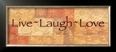 Live, Laugh, Love by Angela D'amico Pricing Limited Edition Print image
