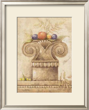 Capiteles Con Frutas Ii by Javier Fuentes Pricing Limited Edition Print image