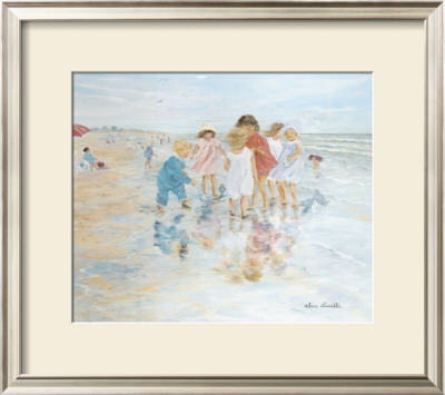 Barefoot At The Seashore by Helene Leveillee Pricing Limited Edition Print image