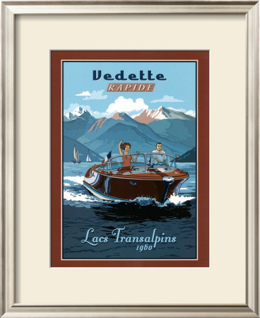 Vedette Rapide, Lacs Transalpins by Bruno Pozzo Pricing Limited Edition Print image