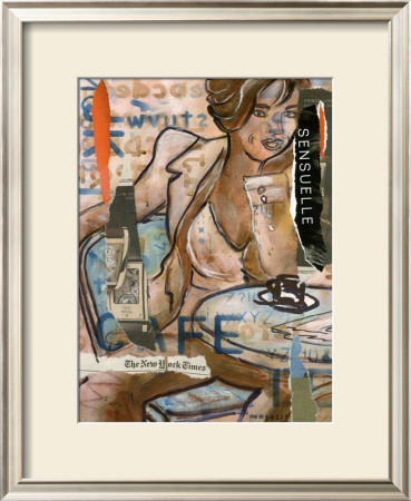 Au Cafe by Magassa Pricing Limited Edition Print image