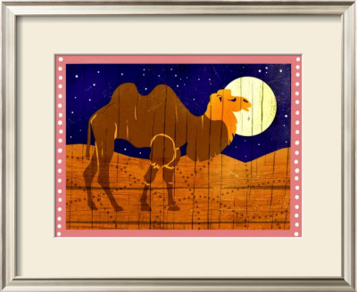 Woodblock Camel by Benjamin Bay Pricing Limited Edition Print image