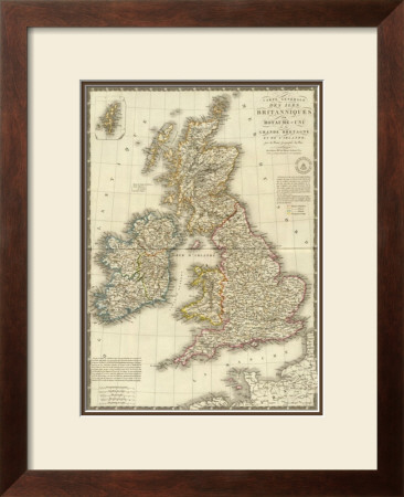 Iles Britanniques, C.1828 by Adrien Hubert Brue Pricing Limited Edition Print image