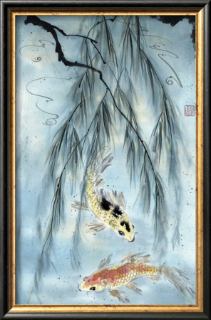 Golden Koi by Nan Rae Pricing Limited Edition Print image