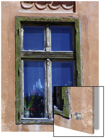 Window With Blue Reflection by I.W. Pricing Limited Edition Print image