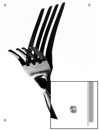 Fork With Reflection Of Fork by I.W. Pricing Limited Edition Print image