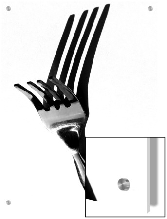 Fork With Reflection Of Fork by I.W. Pricing Limited Edition Print image