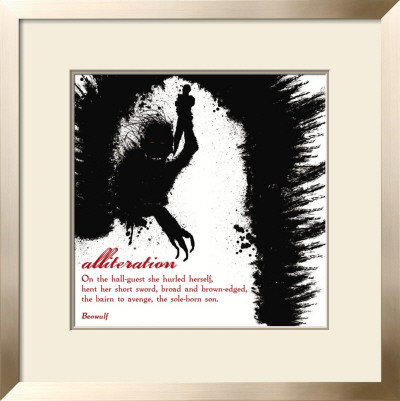 Literary Techniques: Alliteration by Jeanne Stevenson Pricing Limited Edition Print image