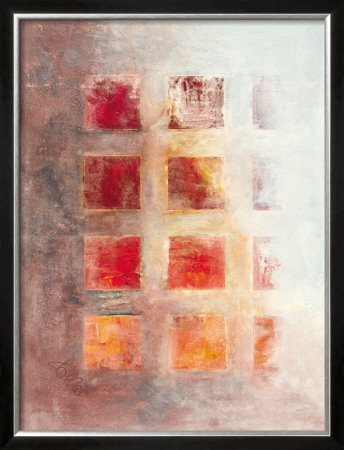 Red Squares by Ines Kollar Pricing Limited Edition Print image