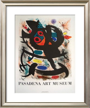 Pasedena Art Museum 1969 by Joan Miro Pricing Limited Edition Print image