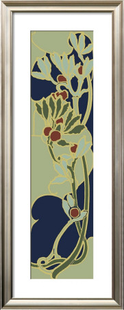 Nouveau Floral Panel Ii by Armand Guerinet Pricing Limited Edition Print image