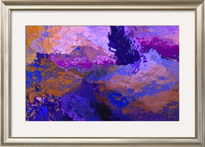 Rust Blue Abstraction by Menaul Pricing Limited Edition Print image