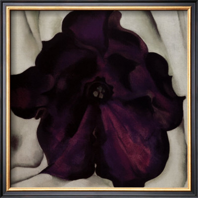 Purple Petunia, 1925 by Georgia O'keeffe Pricing Limited Edition Print image