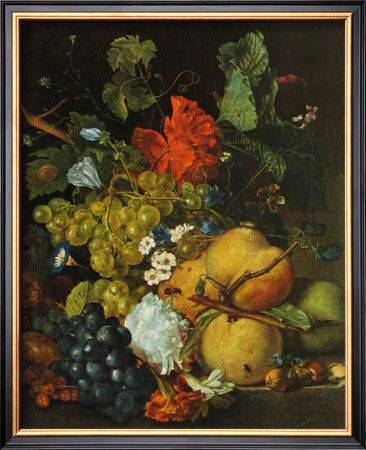 Fruits, Flowers And Insects by Jan Van Huysum Pricing Limited Edition Print image