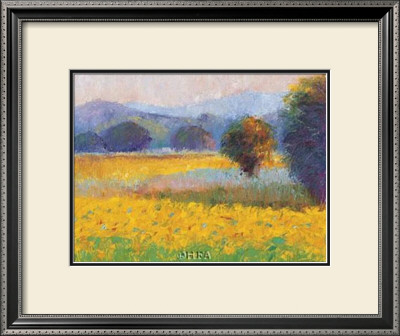 Sunflowers In Provence by Gail Wells-Hess Pricing Limited Edition Print image