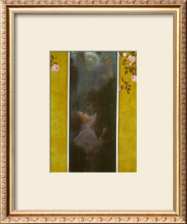 Love, C.1895 by Gustav Klimt Pricing Limited Edition Print image