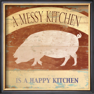 Happy Kitchen by Krissi Pricing Limited Edition Print image
