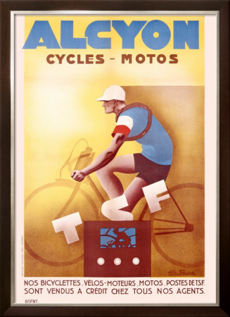 Alcyon Cycles-Motos by G. Favre Pricing Limited Edition Print image