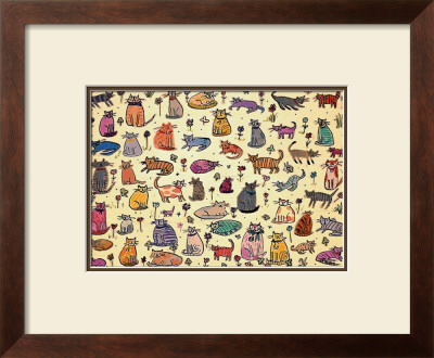 51 Cats by Sarah Battle Pricing Limited Edition Print image