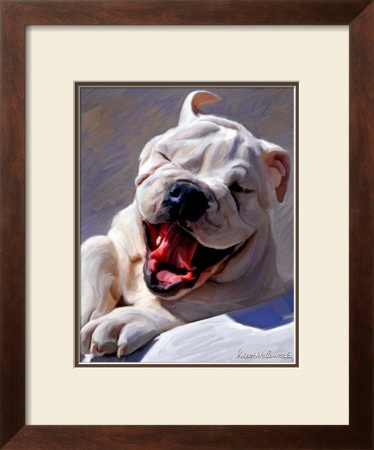 Bull Dog Joyride by Robert Mcclintock Pricing Limited Edition Print image