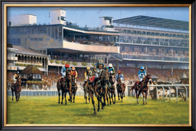 York Races by Graham Isom Pricing Limited Edition Print image