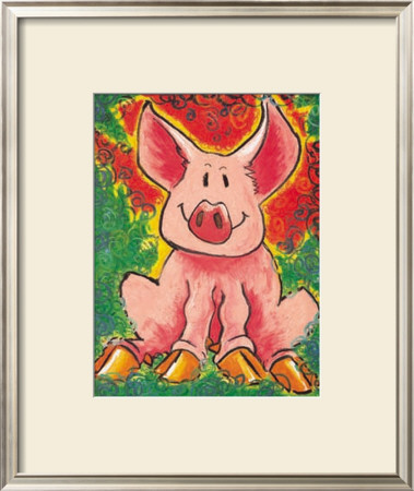 Jungle Pig by Julia Hulme Pricing Limited Edition Print image