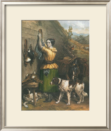 Gamekeeper's Daughter by Frankin Taylor Pricing Limited Edition Print image