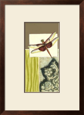 Dragonfly Tapestry Iii by Jennifer Goldberger Pricing Limited Edition Print image