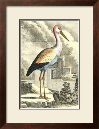 Antique Heron by J.E. Deseve Pricing Limited Edition Print image