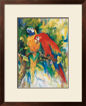 Jungle Gossip by Renée Mizgala Pricing Limited Edition Print image