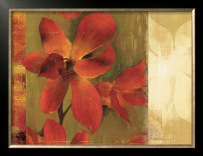 Crimson Garden by Asia Jensen Pricing Limited Edition Print image