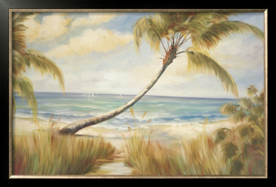 Shoreline Palms I by Marc Lucien Pricing Limited Edition Print image