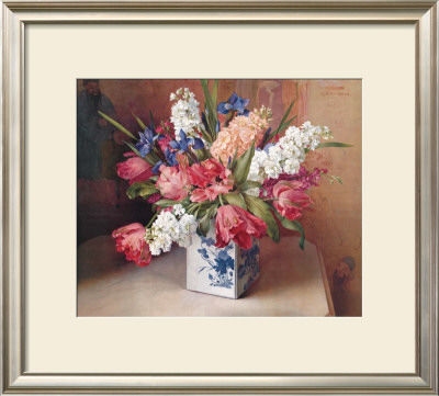 Tulips And Stock by F. Julia Bach Pricing Limited Edition Print image