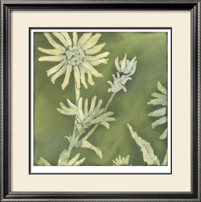 Verdigris Blossoms I by Megan Meagher Pricing Limited Edition Print image