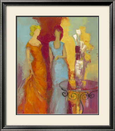 Femmes Au Bouquet by Regine Pivier-Attolini Pricing Limited Edition Print image