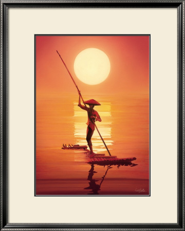 Fisherman by Leon Wells Pricing Limited Edition Print image