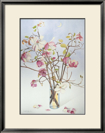 Magnolias And Moon I by Richard Bolingbroke Pricing Limited Edition Print image