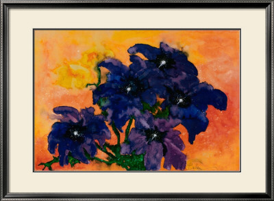 Blue Arrangement by Claude Boher Pricing Limited Edition Print image