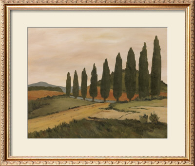 Shady Tuscan Road by J. Clark Pricing Limited Edition Print image