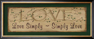 Love: Love Simply, Simply Love by Kim Klassen Pricing Limited Edition Print image