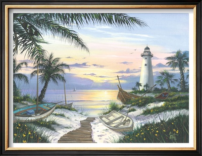 Lighthouse Landing by Scott Westmoreland Pricing Limited Edition Print image