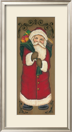 Santa Clause by Kim Lewis Pricing Limited Edition Print image