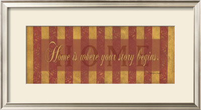 Home Is Where Your Story Begins by Stephanie Marrott Pricing Limited Edition Print image