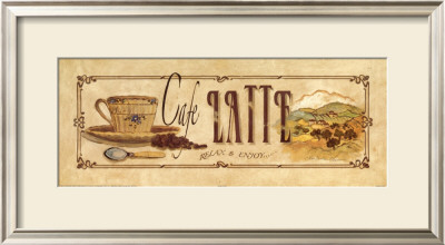 Cafe Latte by Charlene Winter Olson Pricing Limited Edition Print image