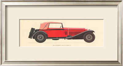 Alfa Romeo, 1930 by Antonio Fantini Pricing Limited Edition Print image