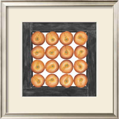 Peaches Cubed by Jennifer Goldberger Pricing Limited Edition Print image