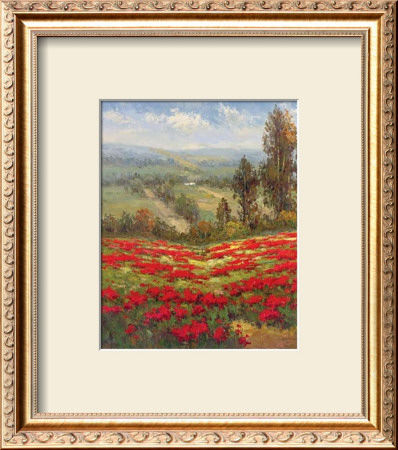 Poppy Vista Ii by Hulsey Pricing Limited Edition Print image