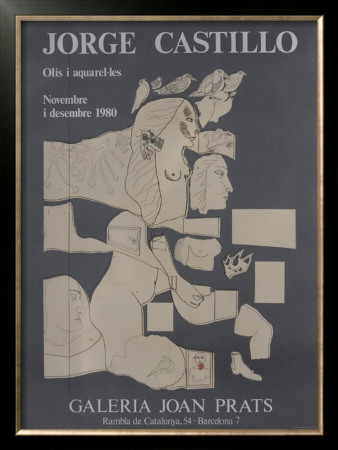 Olis I Aquarel-Les 1980 by Jorge Castillo Pricing Limited Edition Print image