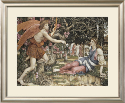 Love And The Maiden by John Roddam Spencer Stanhope Pricing Limited Edition Print image